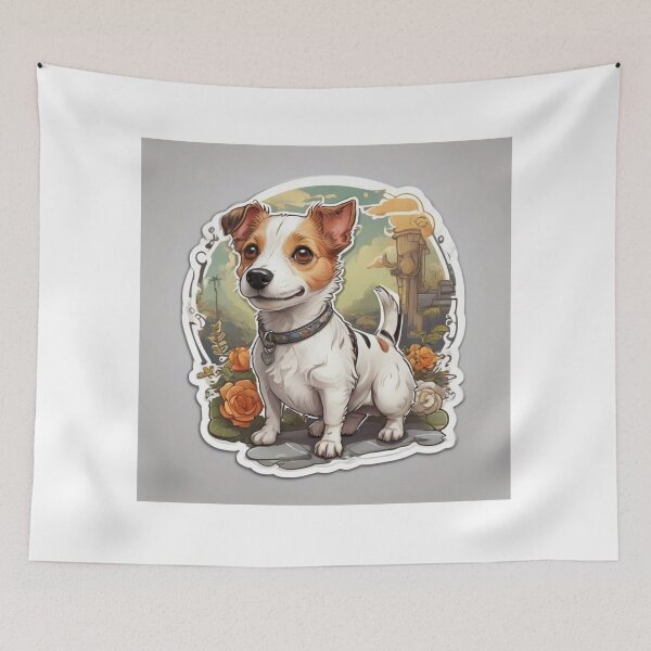 Item preview, Labrador dog surrounded by roses designed and sold by abdelaziz0.