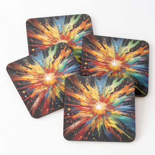 Item preview, Explore "Simplistic & Minimalistic Star Collision Art" designed and sold by ArtificialGenes.