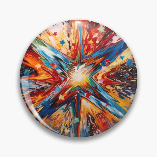 Item preview, Explore "Simplistic & Minimalistic Star Collision Art" designed and sold by ArtificialGenes.