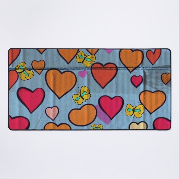 Item preview, HEARTS UND BUTTERFLIES PRINTED ON CARDBOARD designed and sold by inarausch2023.