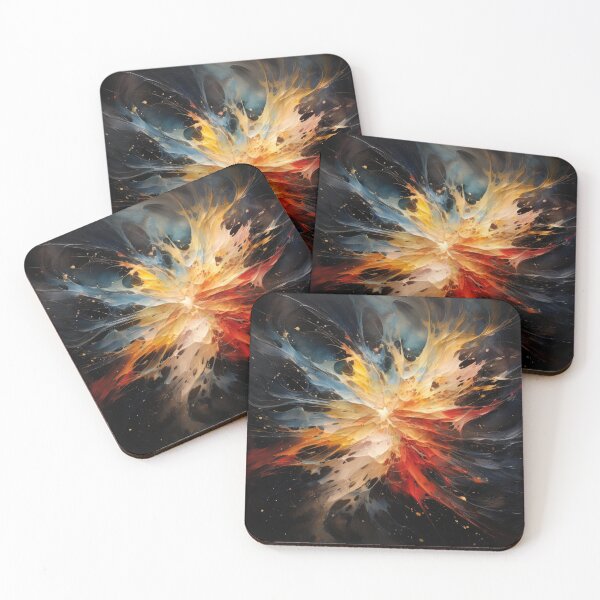 Item preview, Explore "Simplistic & Minimalistic Star Collision Art" designed and sold by ArtificialGenes.
