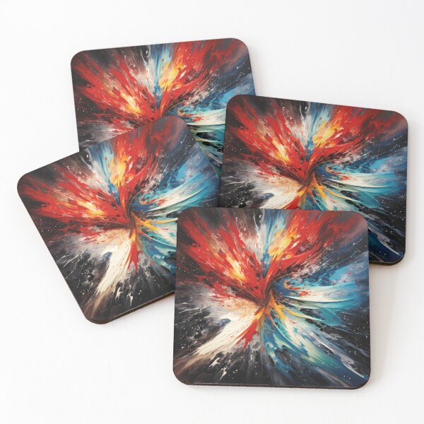 Item preview, Explore "Simplistic & Minimalistic Star Collision Art" designed and sold by ArtificialGenes.