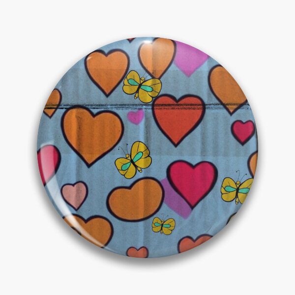 Item preview, HEARTS UND BUTTERFLIES PRINTED ON CARDBOARD designed and sold by inarausch2023.
