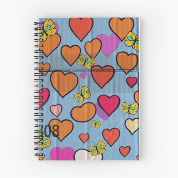 Item preview, HEARTS UND BUTTERFLIES PRINTED ON CARDBOARD designed and sold by inarausch2023.