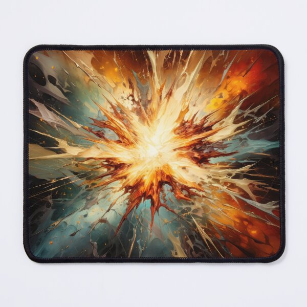 Item preview, Explore "Simplistic & Minimalistic Star Collision Art" designed and sold by ArtificialGenes.