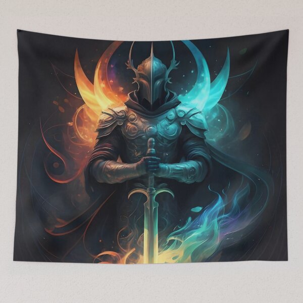 Item preview, Knight Welding Enchanted Sword designed and sold by DragonRealms.