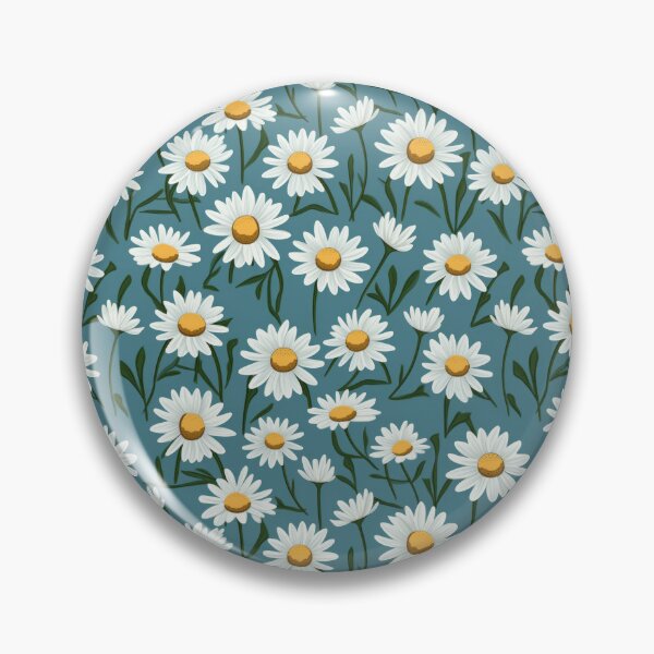 Item preview, Daisy Dreams: Whimsical Blooms on Turquoise Canvas designed and sold by NeavesPhoto.