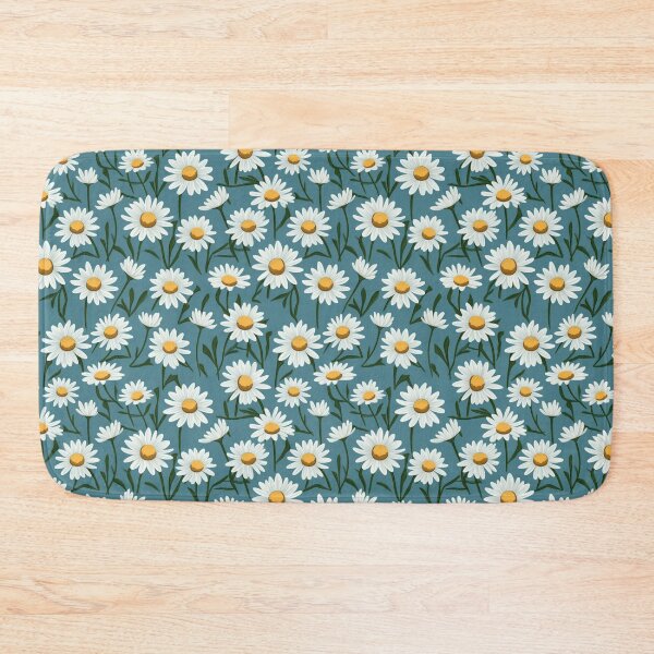 Item preview, Daisy Dreams: Whimsical Blooms on Turquoise Canvas designed and sold by NeavesPhoto.