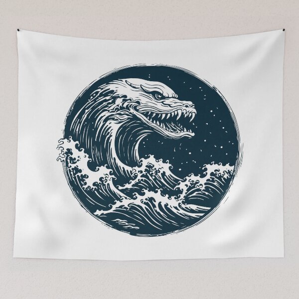 Item preview, Serpent of the Tides designed and sold by Twisted Kids.