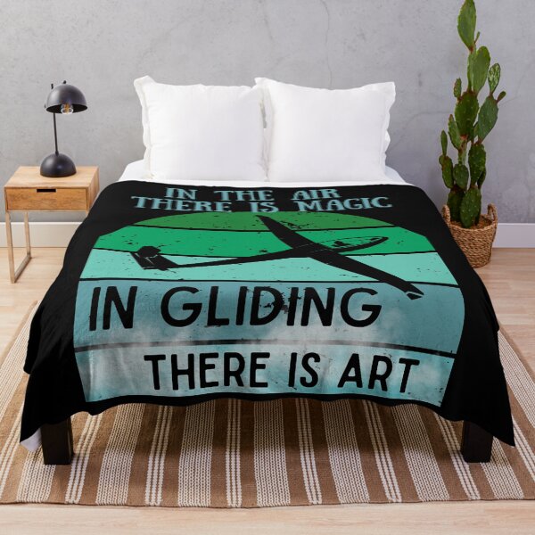 Item preview, In the air there is magic in gliding there is art - green designed and sold by youraircraftart.