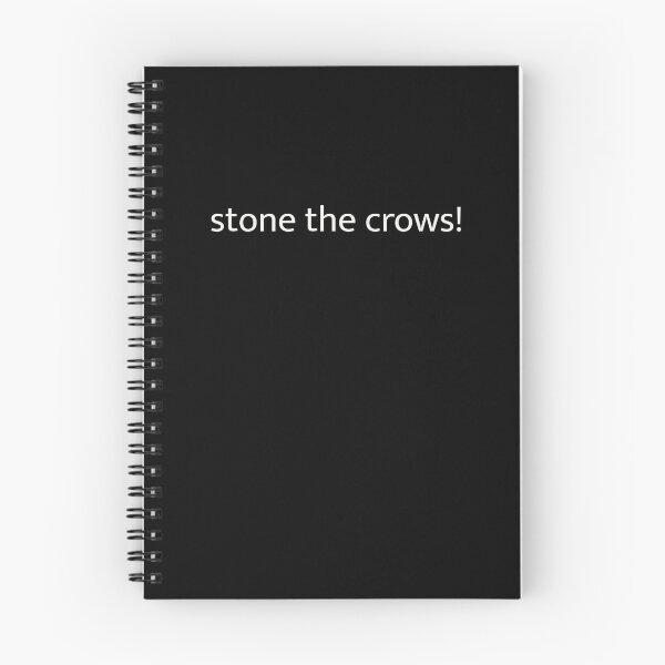 Item preview, Stone the crows. designed and sold by Old Friends.