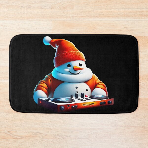 Item preview, Arctic Beats: DJ Snowman Spinning Cool Tune designed and sold by GranitTR.