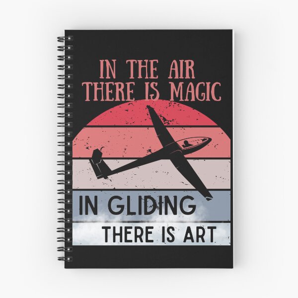 Item preview, In the air there is magic in gliding there is art - pink designed and sold by youraircraftart.