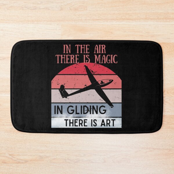 Item preview, In the air there is magic in gliding there is art - pink designed and sold by youraircraftart.