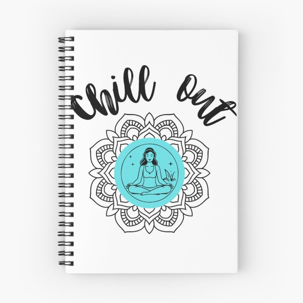 Item preview, Chill Out Mandala aqua background designed and sold by JoyGDesigns.