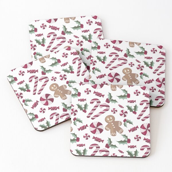 Item preview, Holiday Sweets Pattern designed and sold by ElisabethDraws.