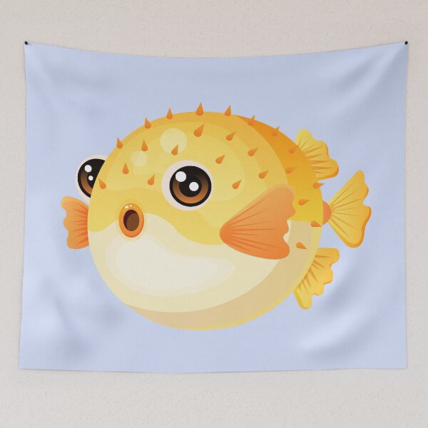 Item preview, Cute Puffer Blowfish designed and sold by GypsyGarou.