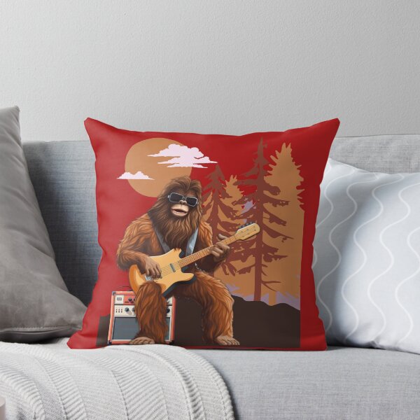 Item preview, Rock On Bigfoot Sasquatch Loves Rock And Roll designed and sold by nicksvp.