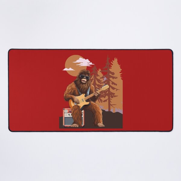 Item preview, Rock On Bigfoot Sasquatch Loves Rock And Roll designed and sold by nicksvp.