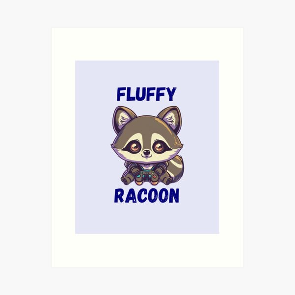 Item preview, Cute Baby Fluffy Racoon designed and sold by Enigma-Graphics.
