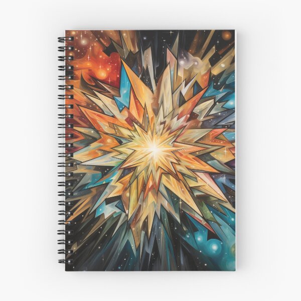 Item preview, Explore "Simplistic & Minimalistic Star Collision Art" designed and sold by ArtificialGenes.