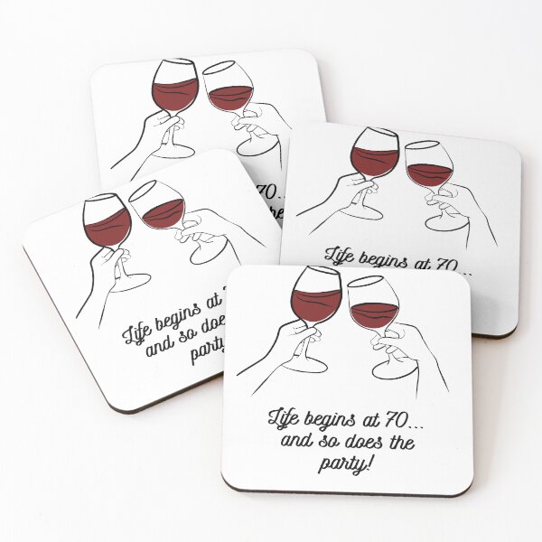Item preview, Funny 70th Birthday Quote designed and sold by WearableWhisper.