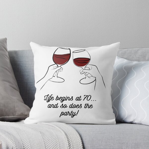 Item preview, Funny 70th Birthday Quote designed and sold by WearableWhisper.