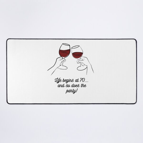 Item preview, Funny 70th Birthday Quote designed and sold by WearableWhisper.
