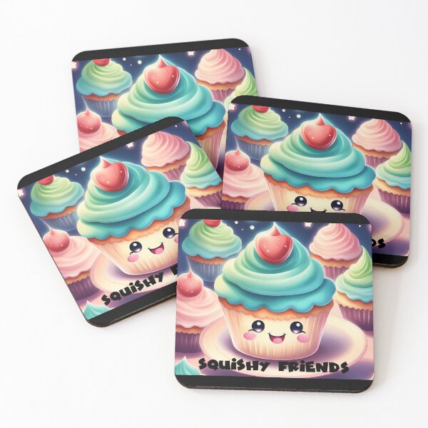 Item preview, Squishy Friends Sweet Cupcake Design  designed and sold by Giggle Crafts Co.