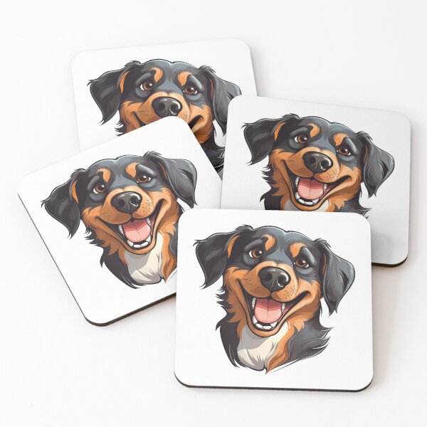Item preview, Happy smiling dog designed and sold by GoodThings66.