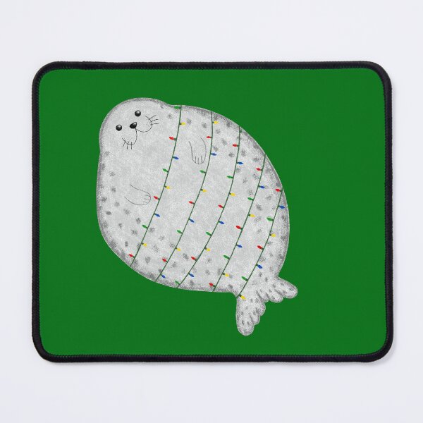 Item preview, Happy Christmas Lights Seal designed and sold by raedoes.