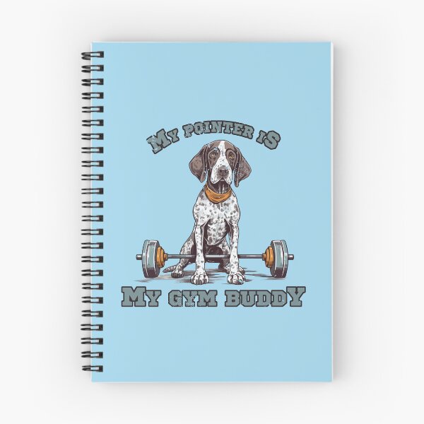 Item preview, German Shorthaired Pointer Gym Buddy - Perfect for Active Dog Owners designed and sold by brindled.