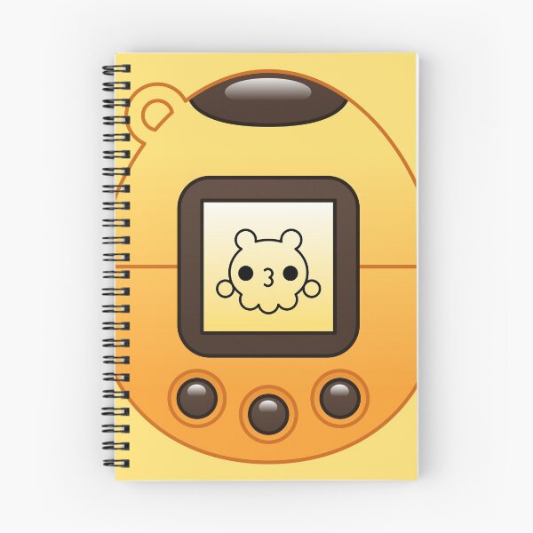 Item preview, kawaii orange virtual pet machine designed and sold by kittybox.