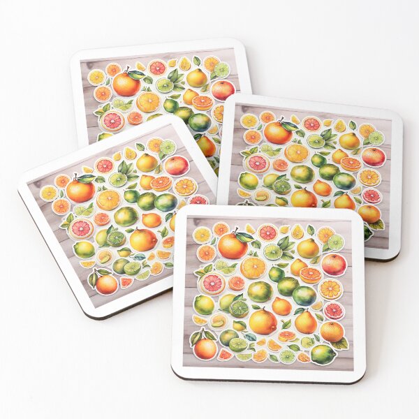 Item preview, Citrus Bliss: Zesty Stickers & Merch Collection designed and sold by LollyPixieHub.