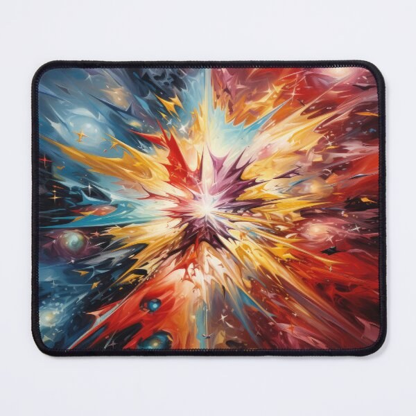 Item preview, Explore "Simplistic & Minimalistic Star Collision Art" designed and sold by ArtificialGenes.