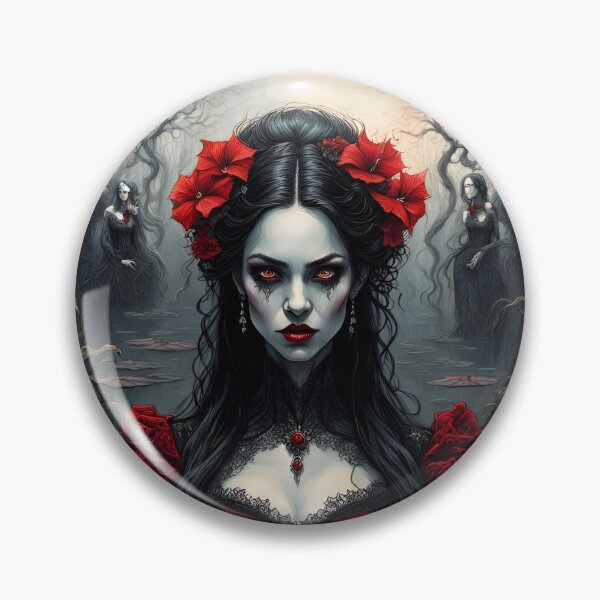 Item preview, Vampire girl designed and sold by GothicRubette.
