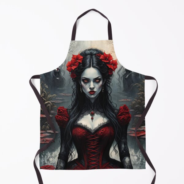 Item preview, Vampire girl designed and sold by GothicRubette.