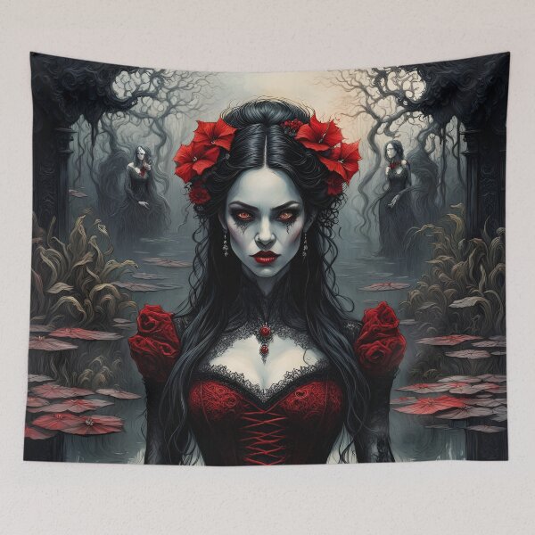 Item preview, Vampire girl designed and sold by GothicRubette.