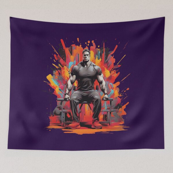 Item preview, powerlifting gym near me designed and sold by Impact-Art.