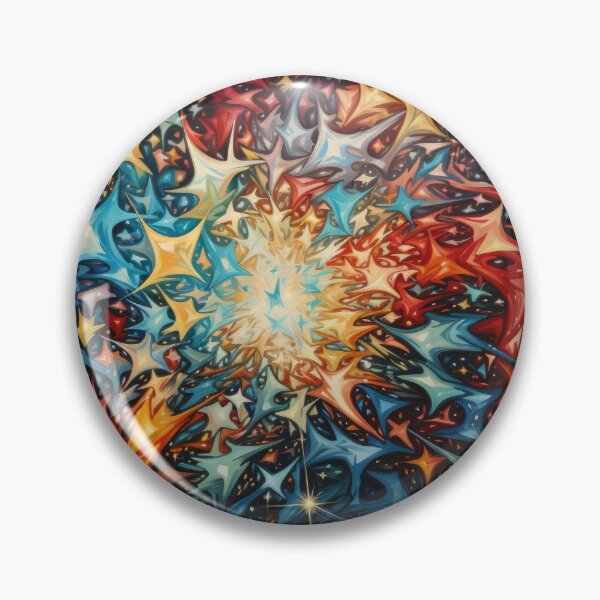 Item preview, Explore "Simplistic & Minimalistic Star Collision Art" designed and sold by ArtificialGenes.
