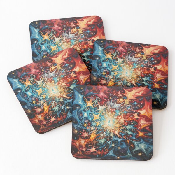 Item preview, Explore "Simplistic & Minimalistic Star Collision Art" designed and sold by ArtificialGenes.