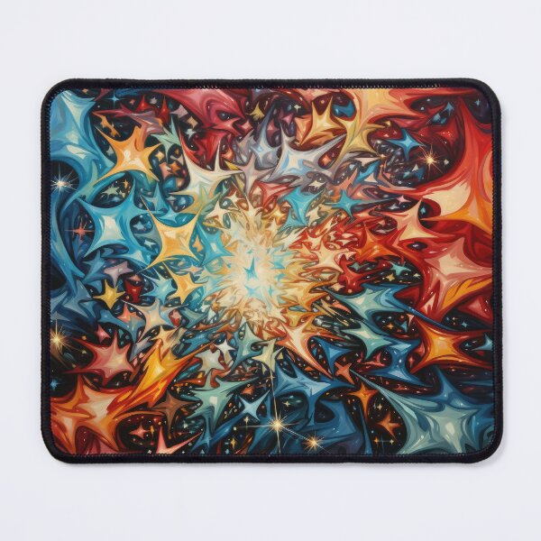 Item preview, Explore "Simplistic & Minimalistic Star Collision Art" designed and sold by ArtificialGenes.