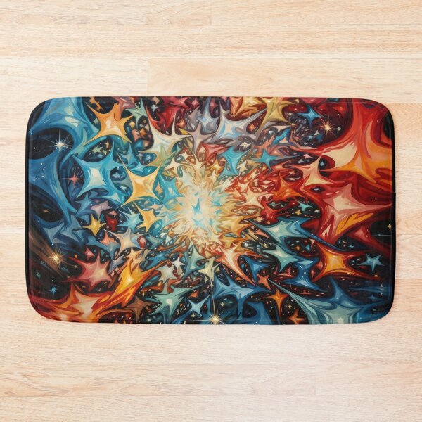 Item preview, Explore "Simplistic & Minimalistic Star Collision Art" designed and sold by ArtificialGenes.