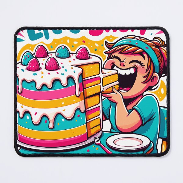 Item preview, Life is short, eat the cake designed and sold by LongIslandDesgn.