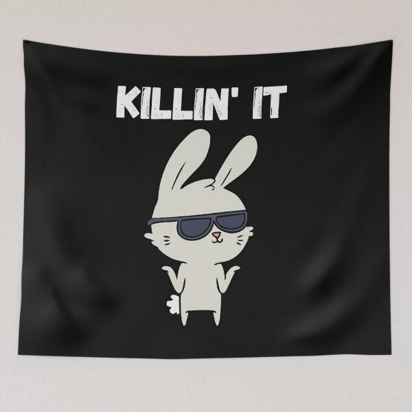 Item preview, Killin' It: Rabbit Edition designed and sold by ZION-E-Store.