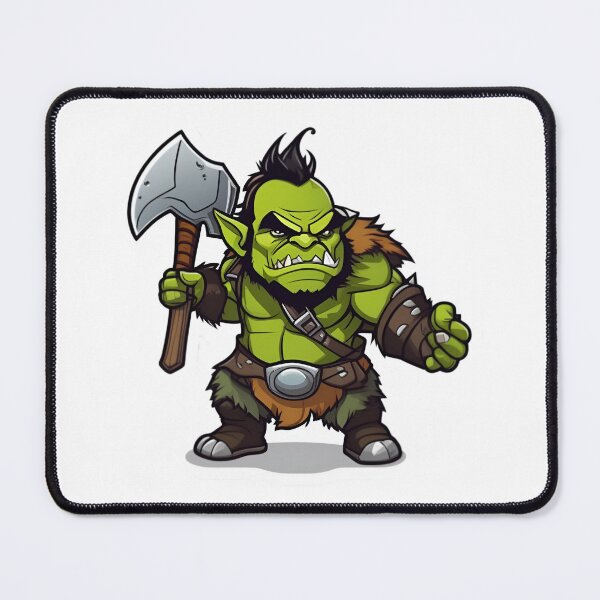 Item preview, AI Generated Sticker of Orc designed and sold by NikoVerse Studio.