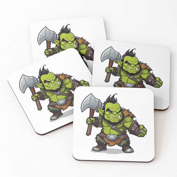 Item preview, AI Generated Sticker of Orc designed and sold by My Artprintz.