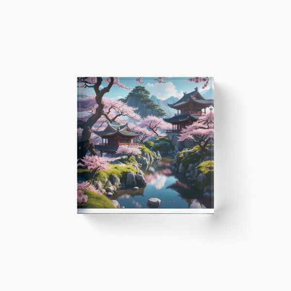 Item preview, Realistic Sakura Landscape designed and sold by Tsuki Hoshi #1.