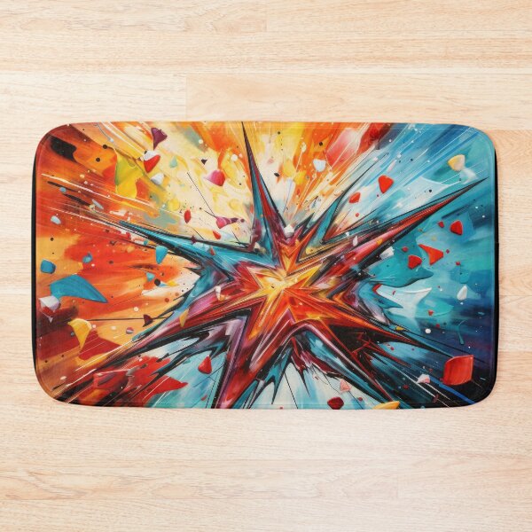 Item preview, Explore "Simplistic & Minimalistic Star Collision Art" designed and sold by ArtificialGenes.