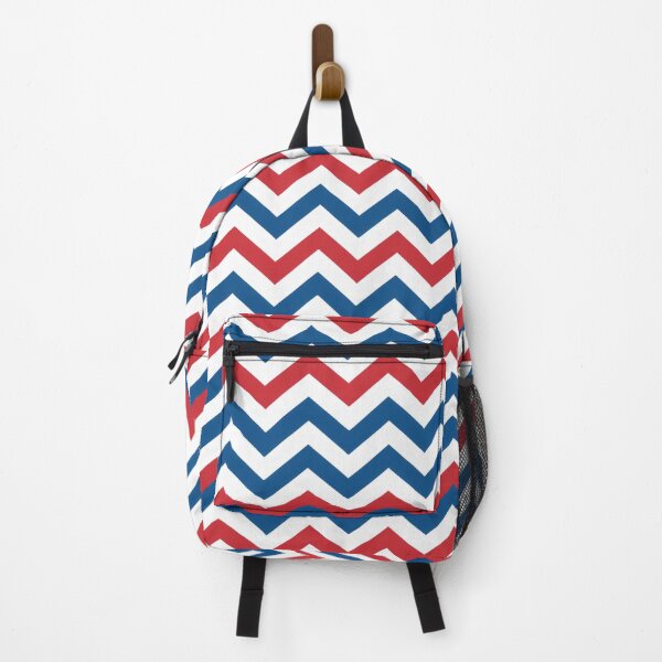 Item preview, Cheerful Zigzag Harmony: Red, White, and Blue Delight designed and sold by NeavesPhoto.
